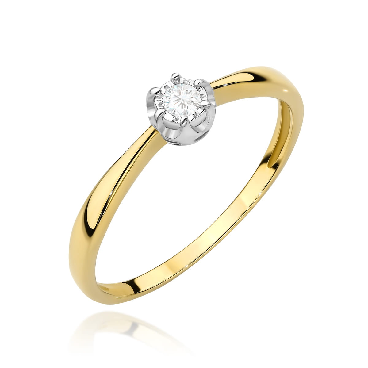 Gold Ring With Diamond