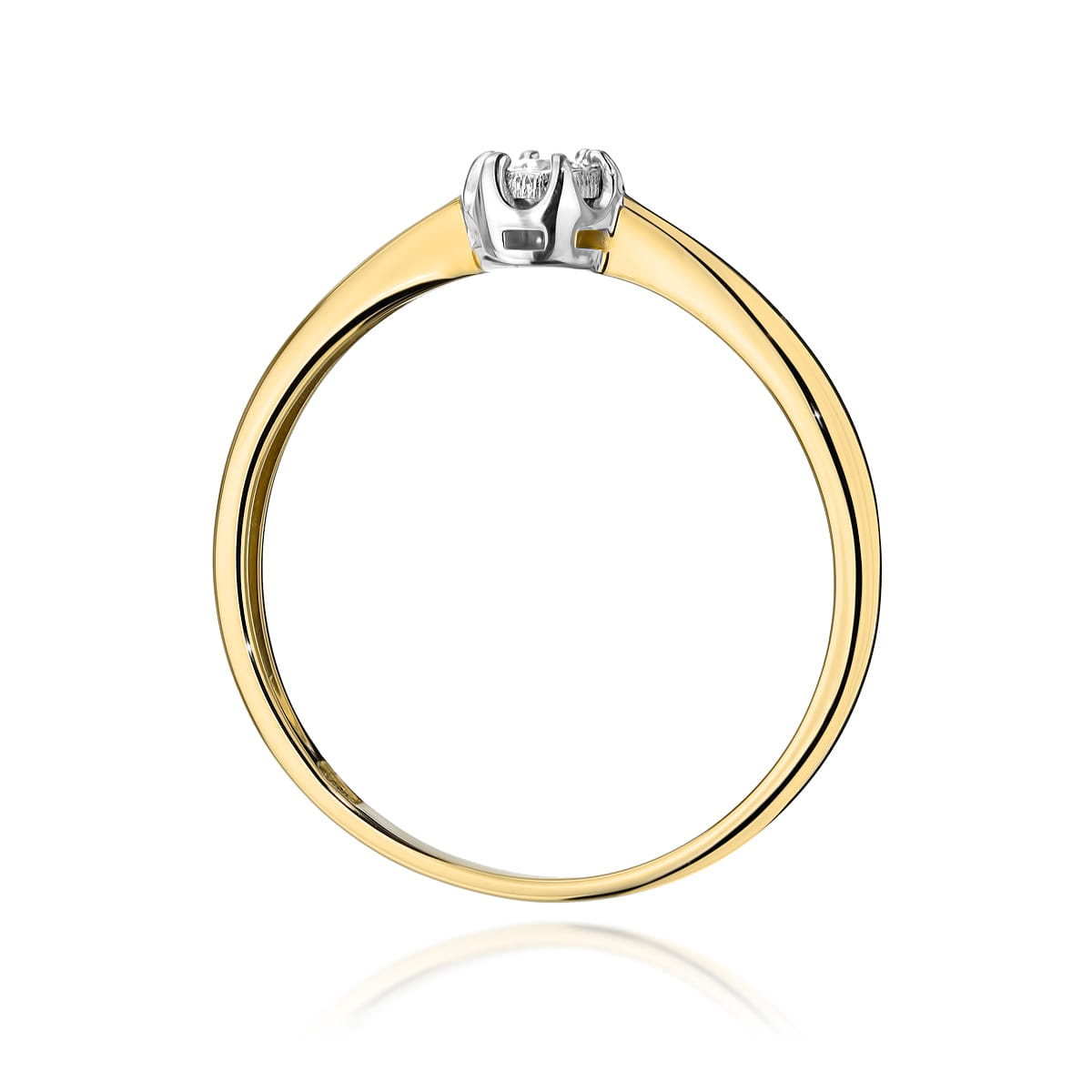 Gold Ring With Diamond