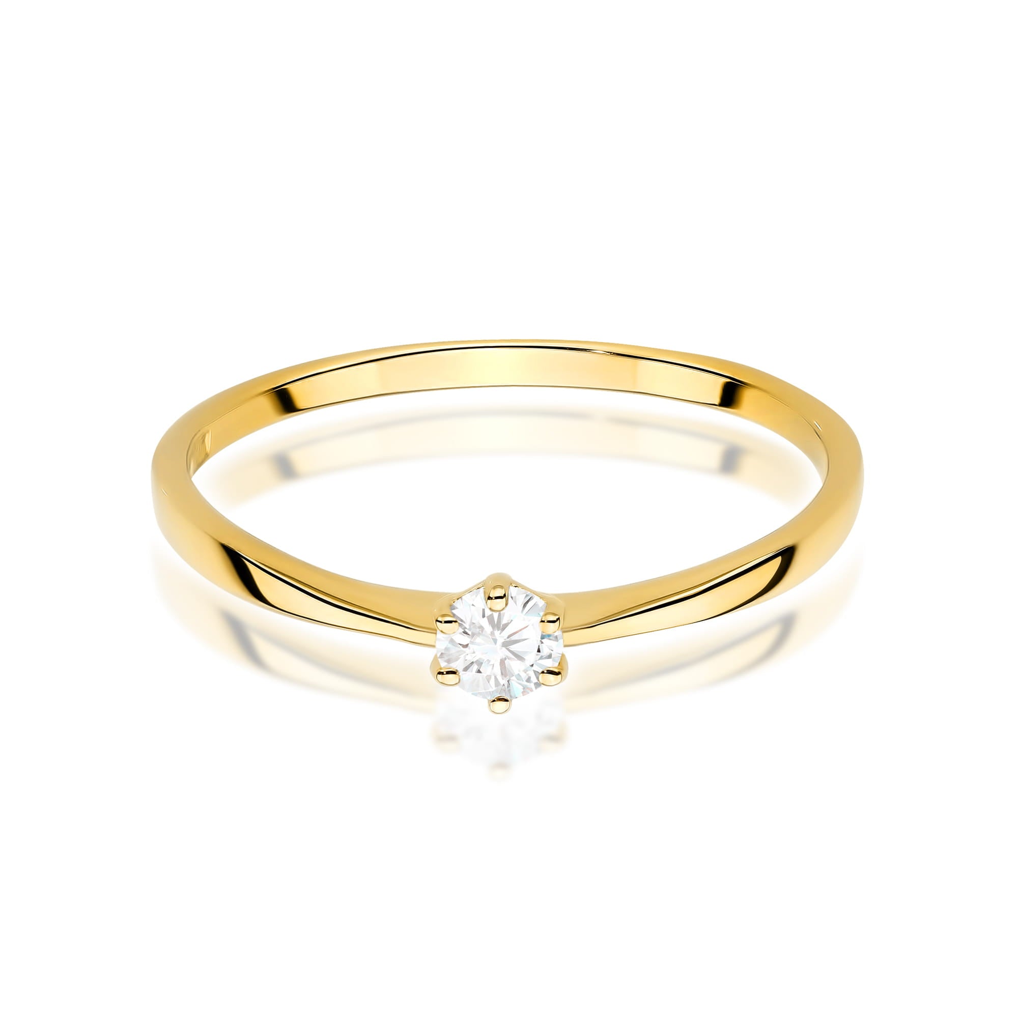 Gold Ring With Diamond