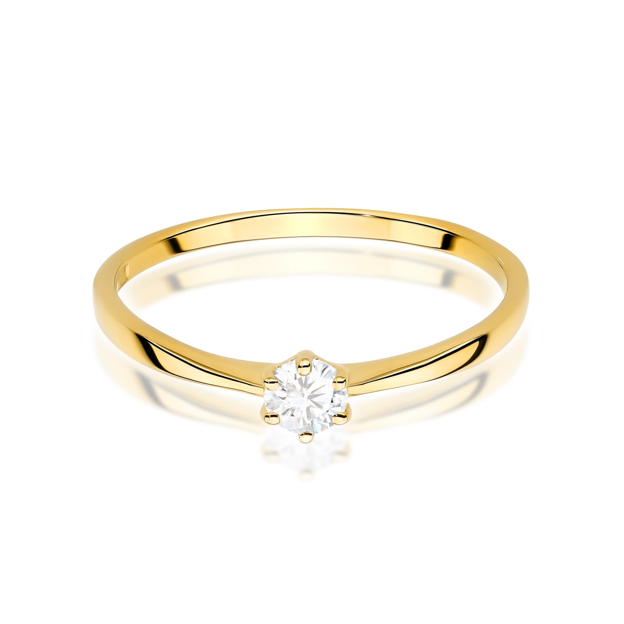 Gold Ring With Diamond