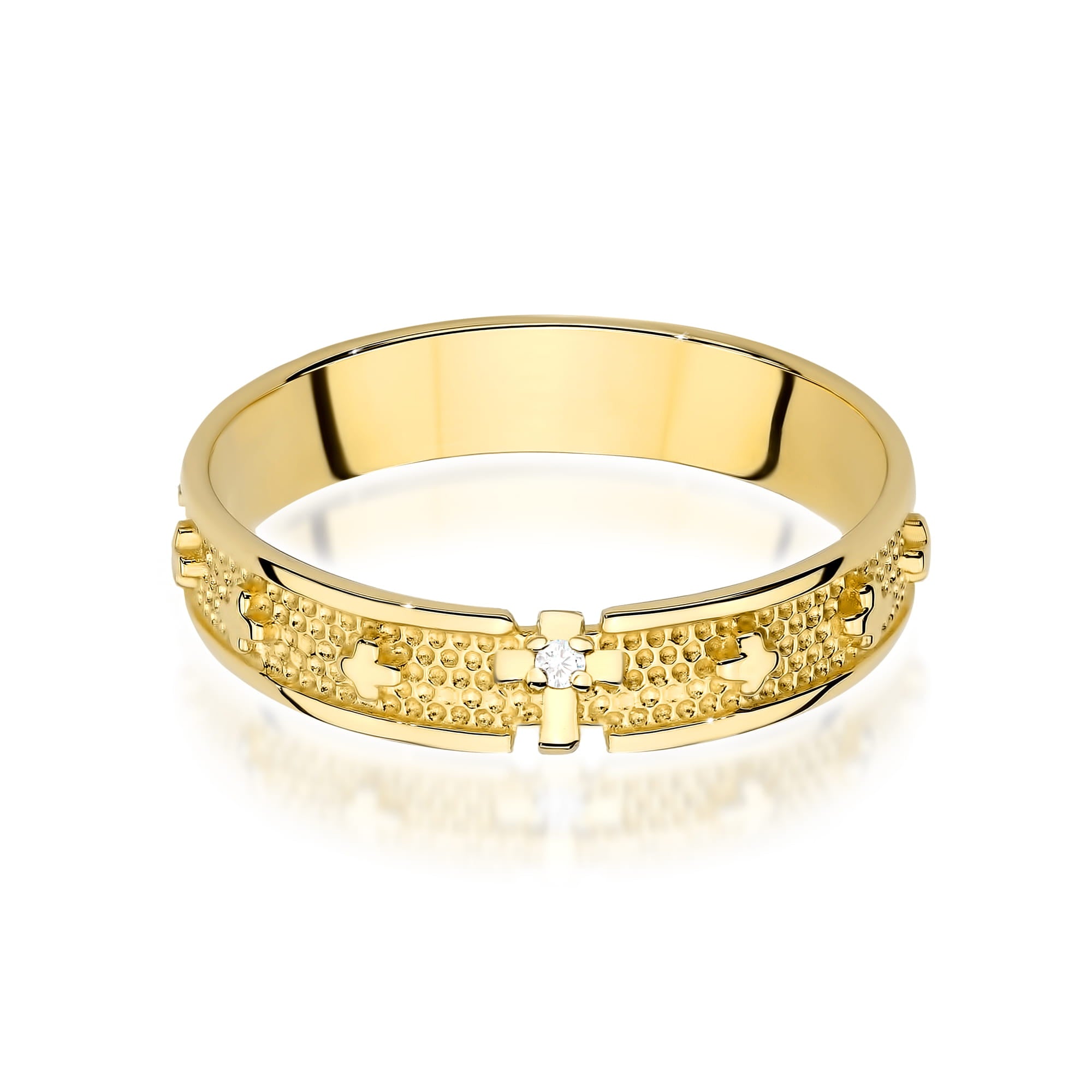 Gold Ring With Diamond